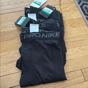 Nike Pro Black Athletic Leggings